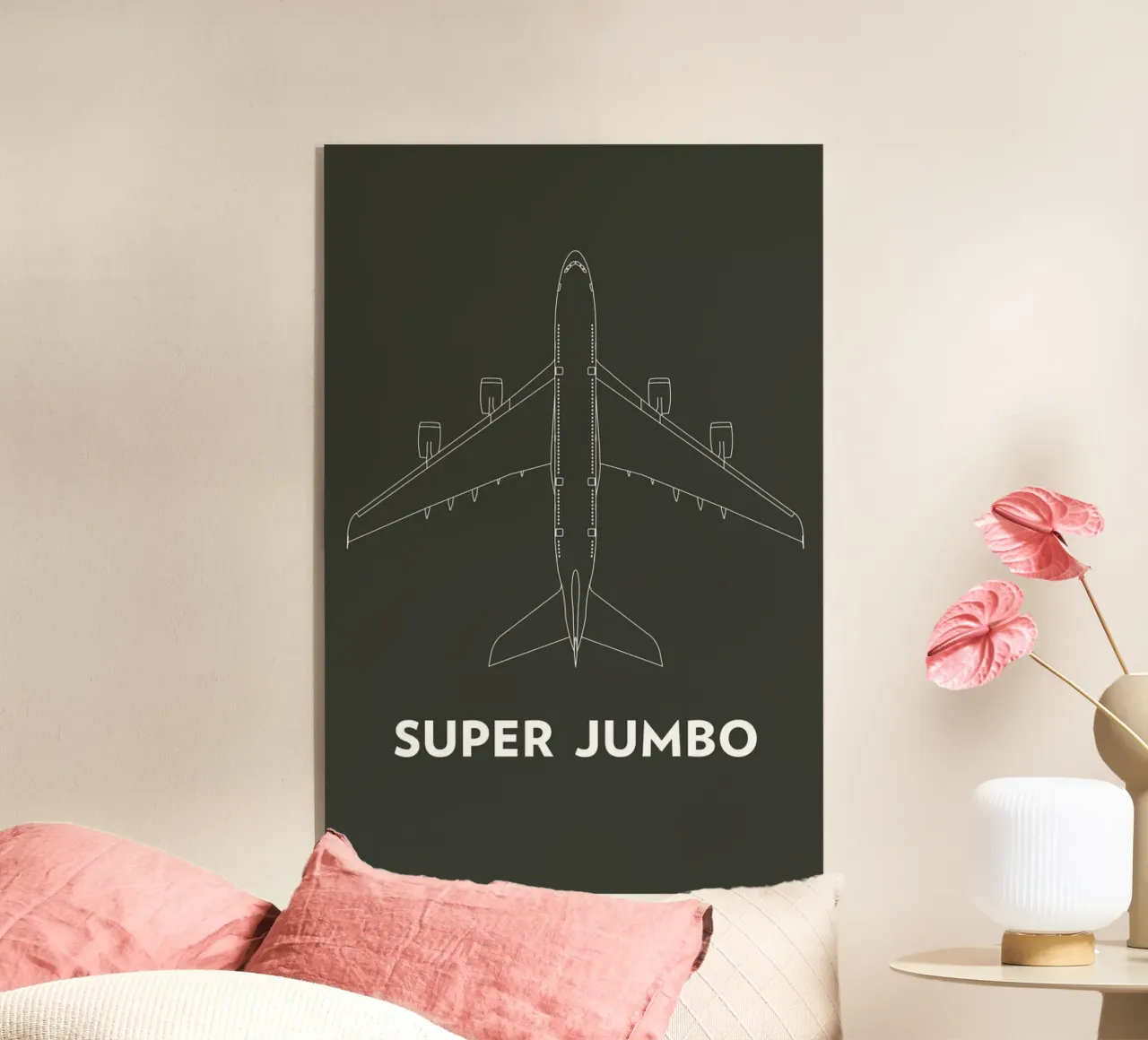 Super Jumbo Airbus A380 plexiglass da Marc Schulthess