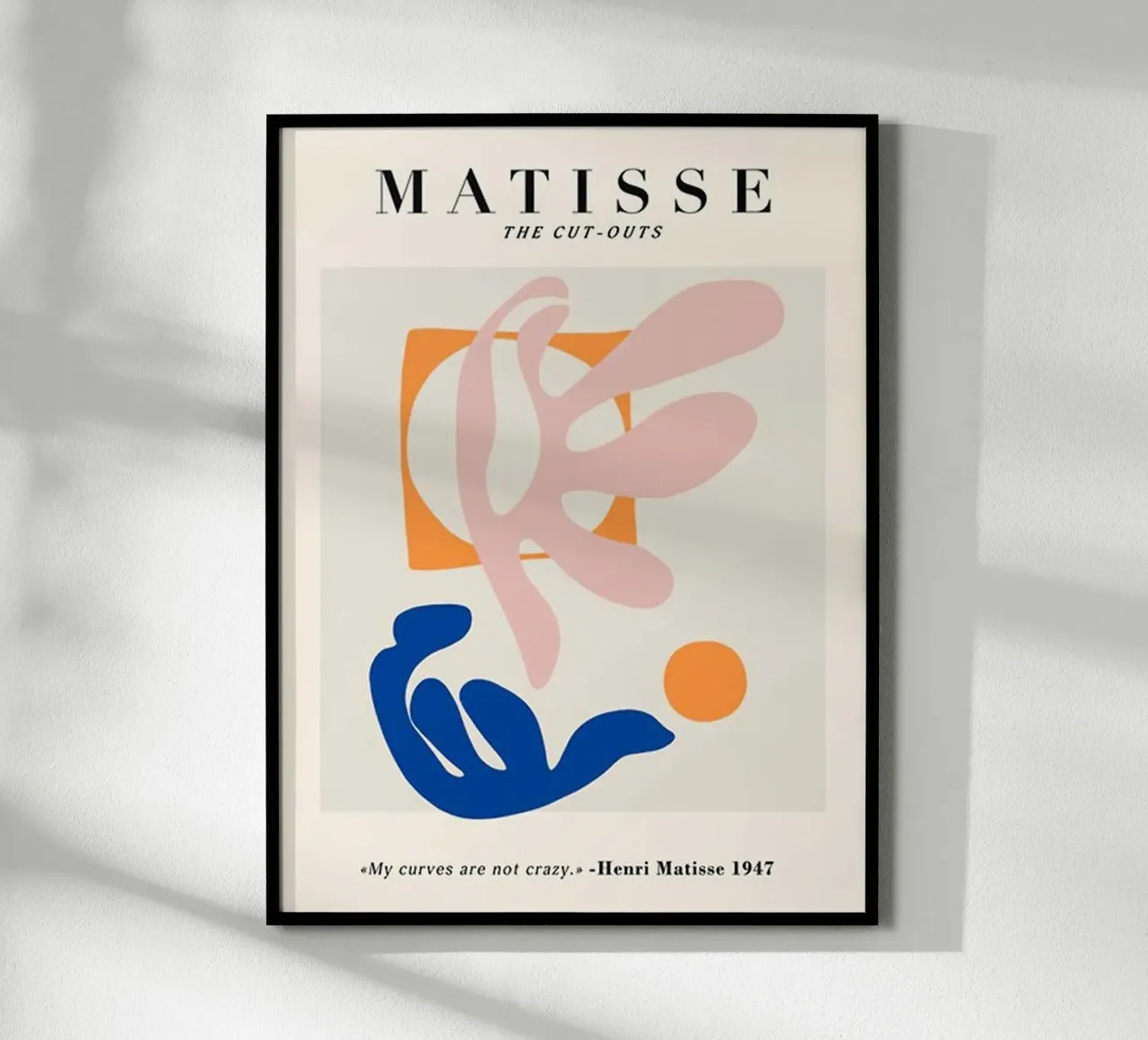 Matisse poster with aluminum frame by Perdana shop