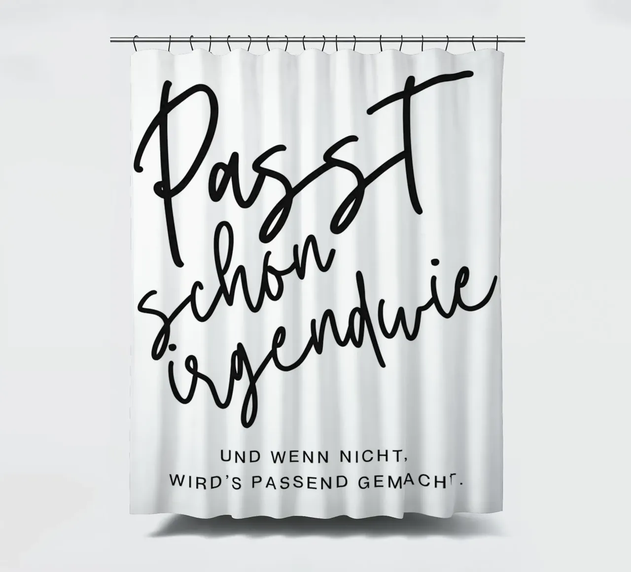 Passt schon irgendwie tenda da doccia da DigiWunderwerk