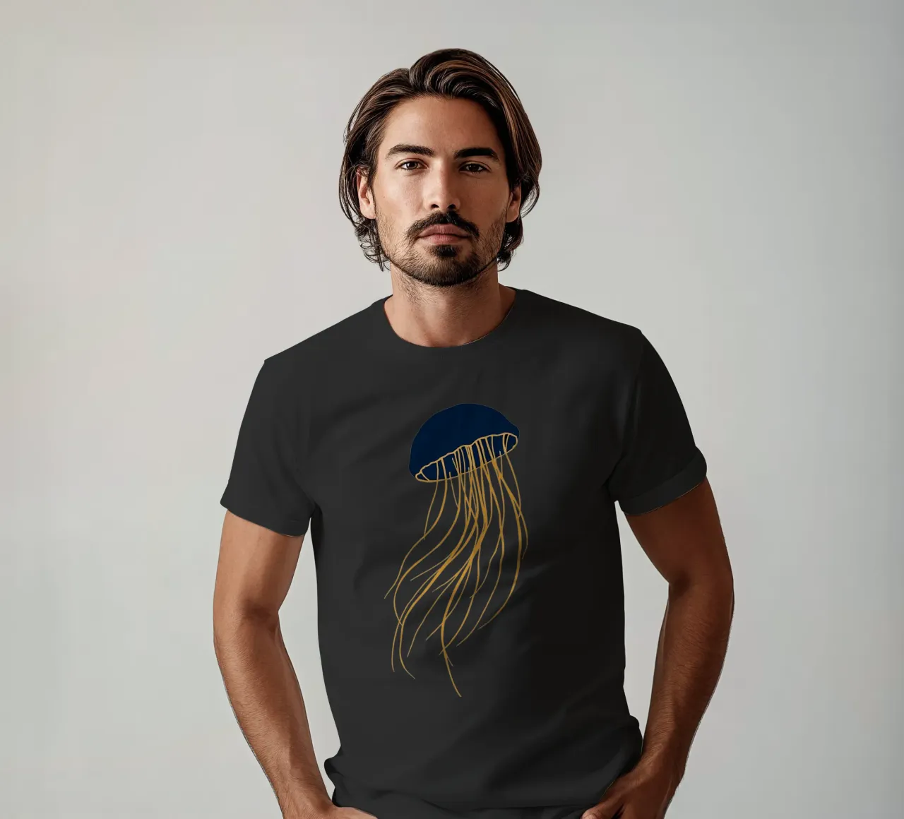 Ethereal Jellyfish Dance t-shirt by artdesign1985