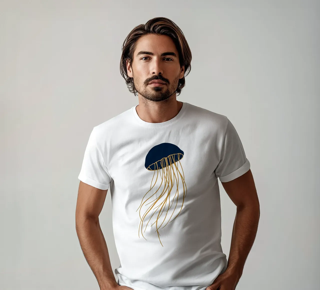 Ethereal Jellyfish Dance t-shirt by artdesign1985