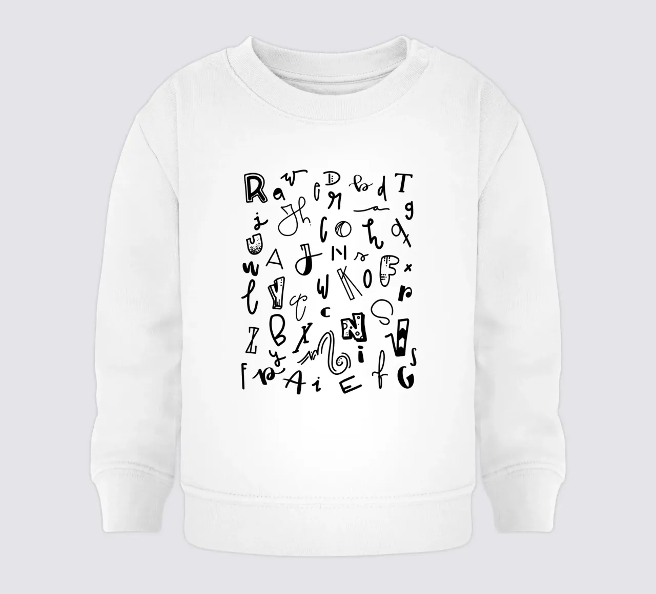 Buchstaben Alphabet ABC felpa neonato da LIMITED EDITION LETTERS