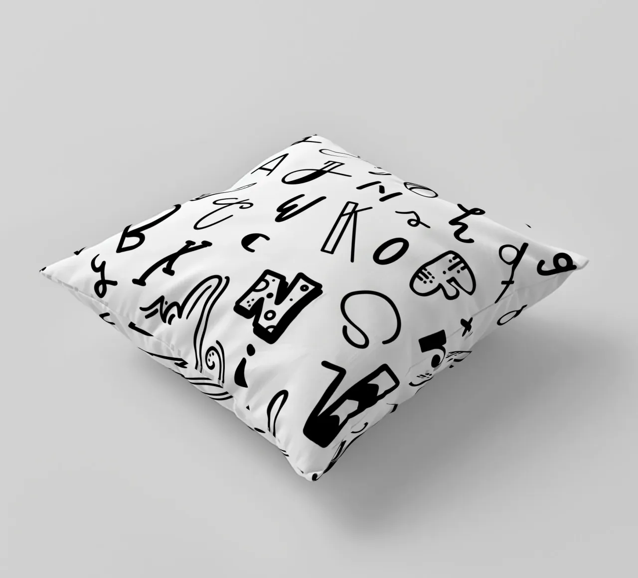 Buchstaben Alphabet ABC cuscino da LIMITED EDITION LETTERS