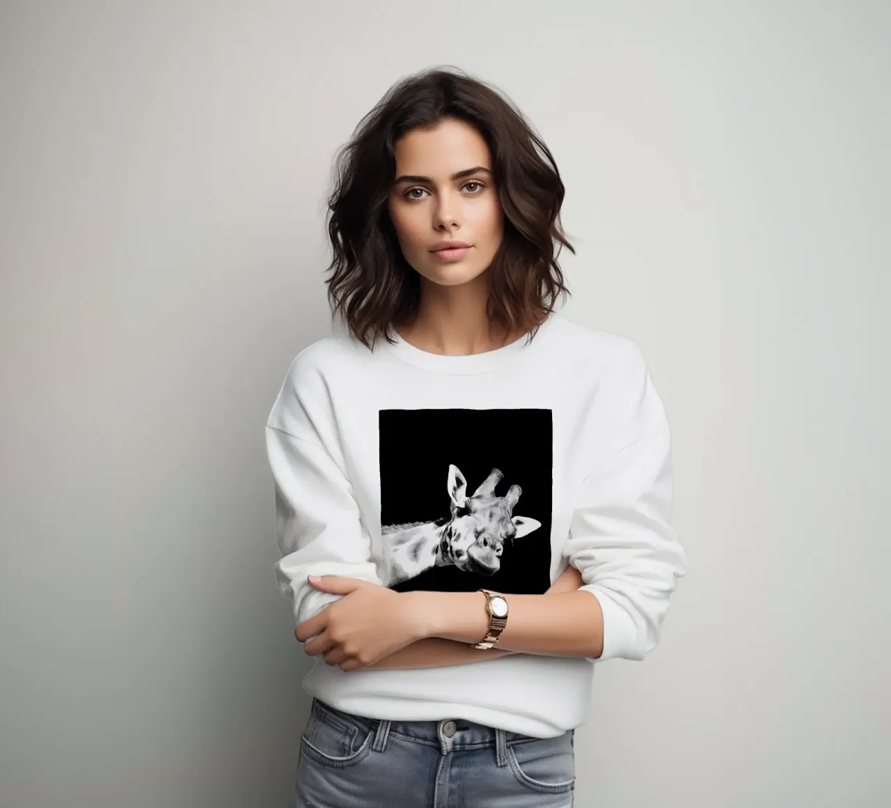 Giraffe felpa da DigiWunderwerk