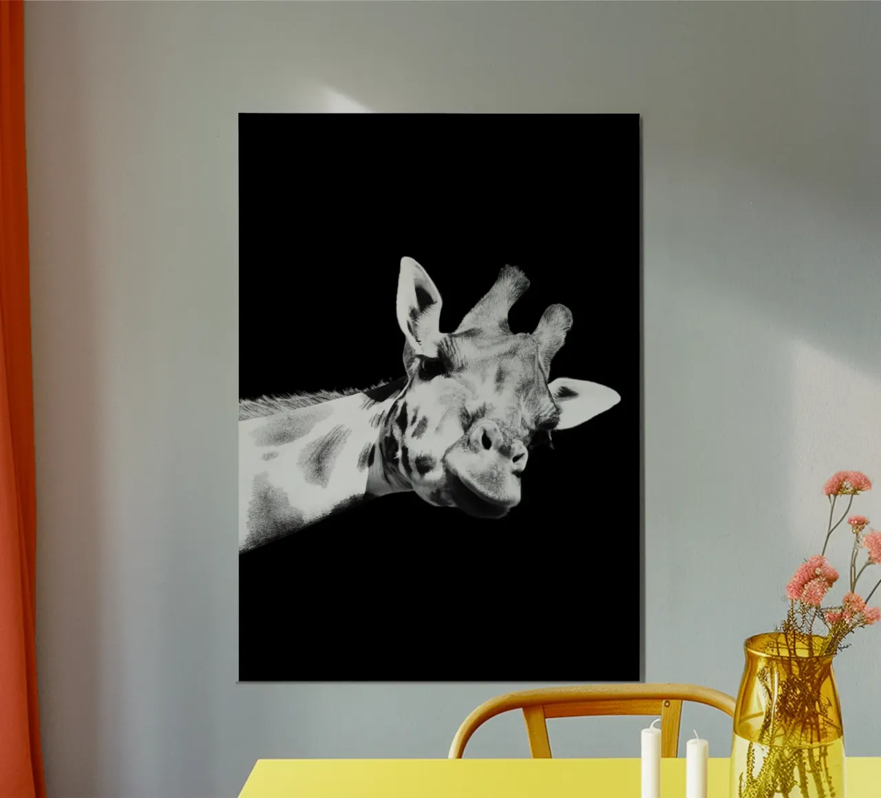 Giraffe poster da DigiWunderwerk