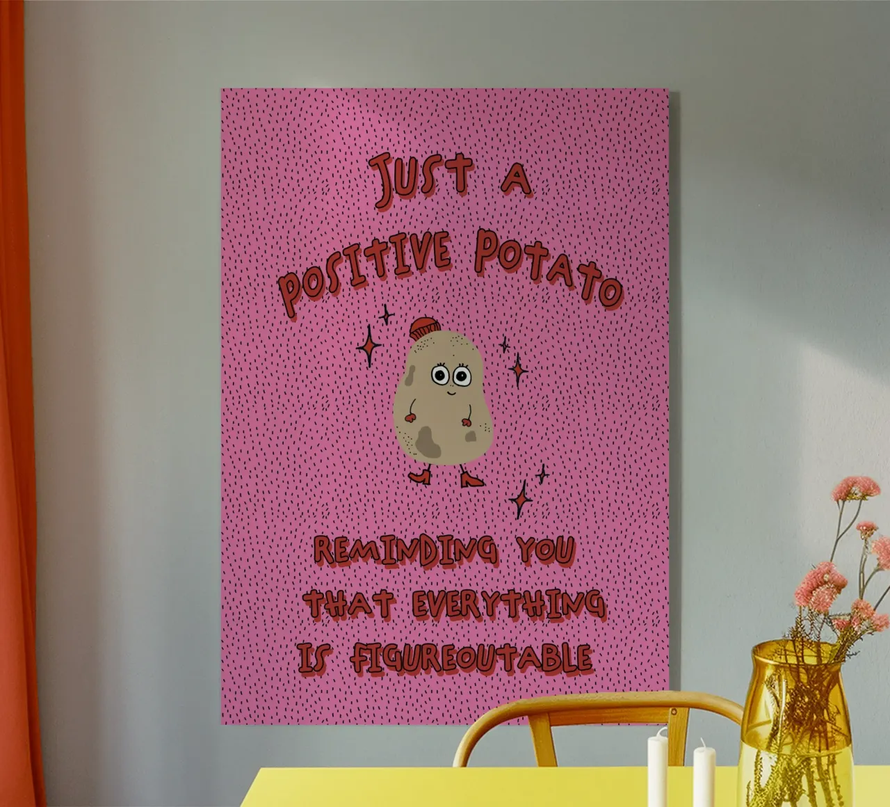 positive potato plexiglass da thesoulhugclub