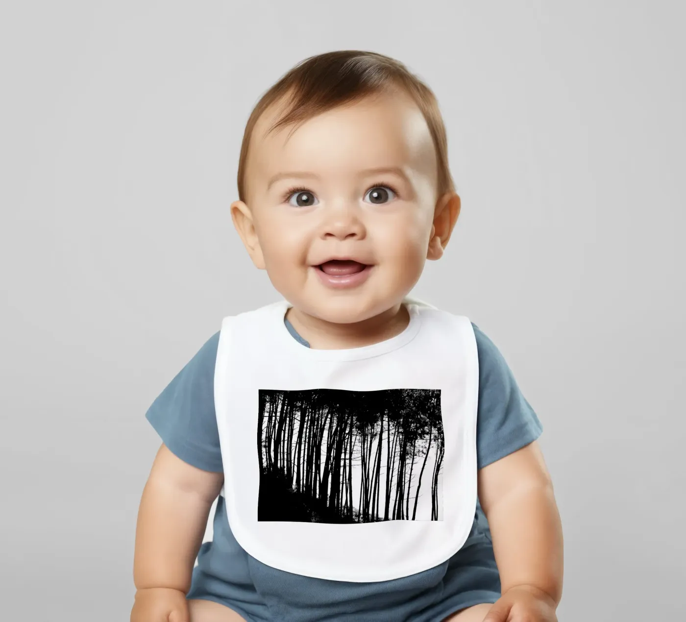 Black and white bavaglino da Teresa André