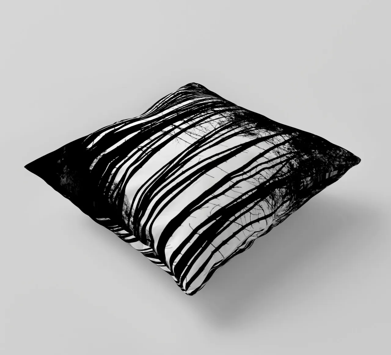 Bianco e nero cuscino da Teresa André