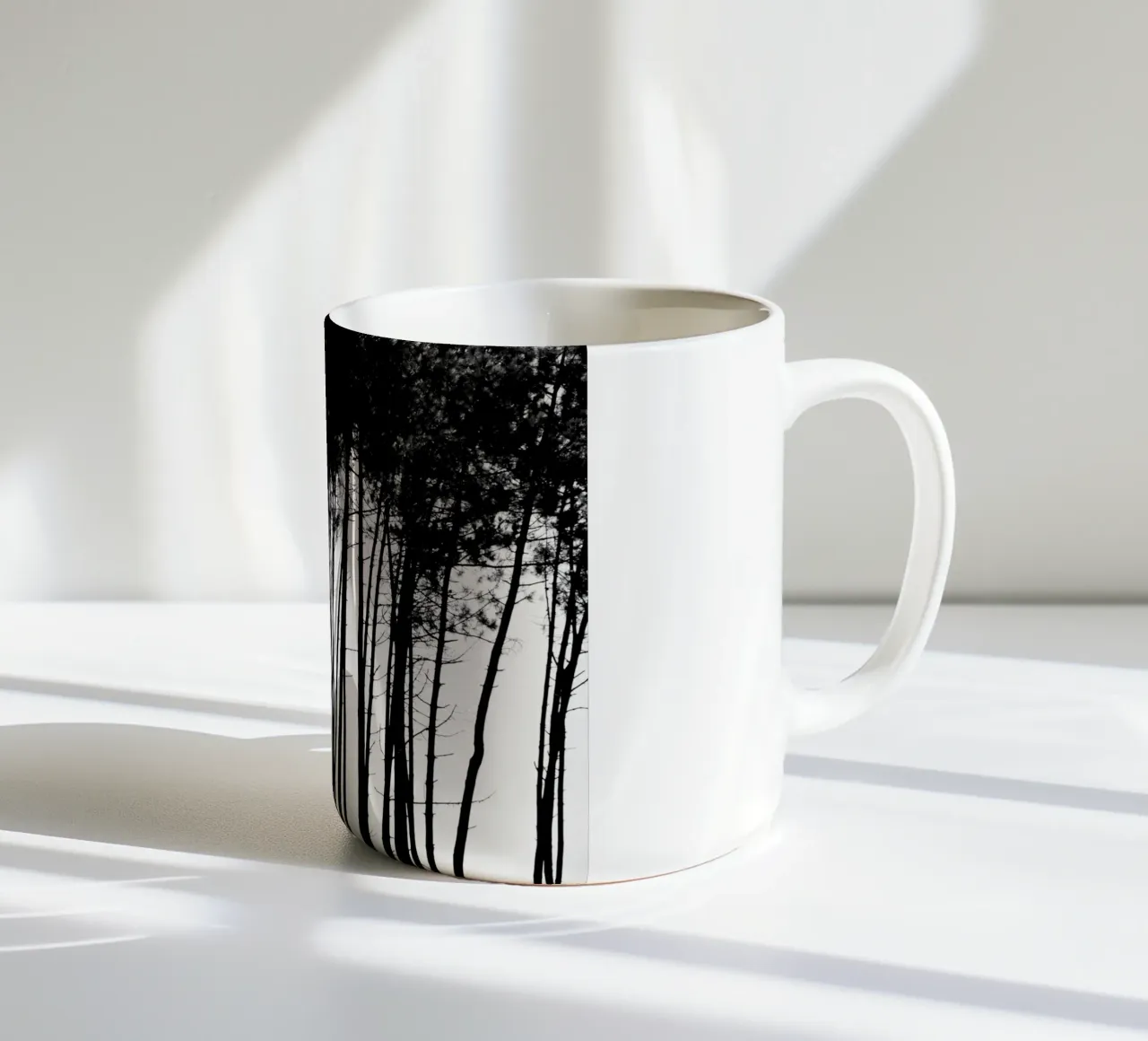 Bianco e nero tazza in ceramica da Teresa André