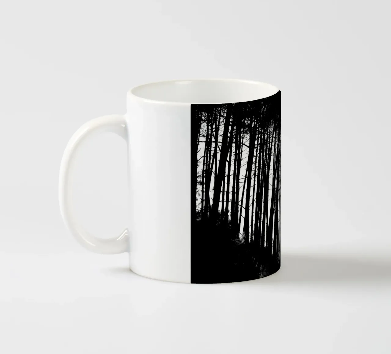 Bianco e nero tazza in ceramica da Teresa André