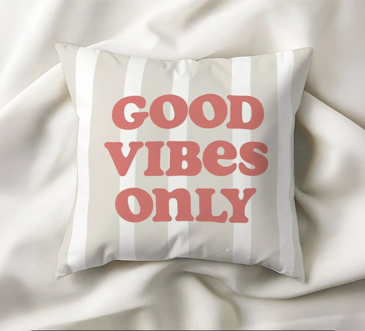 Good vibes only cuscino da we line studio - art
