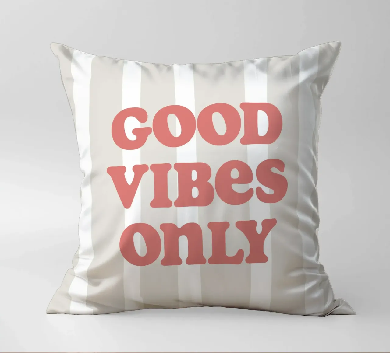 Good vibes only cuscino da pv art