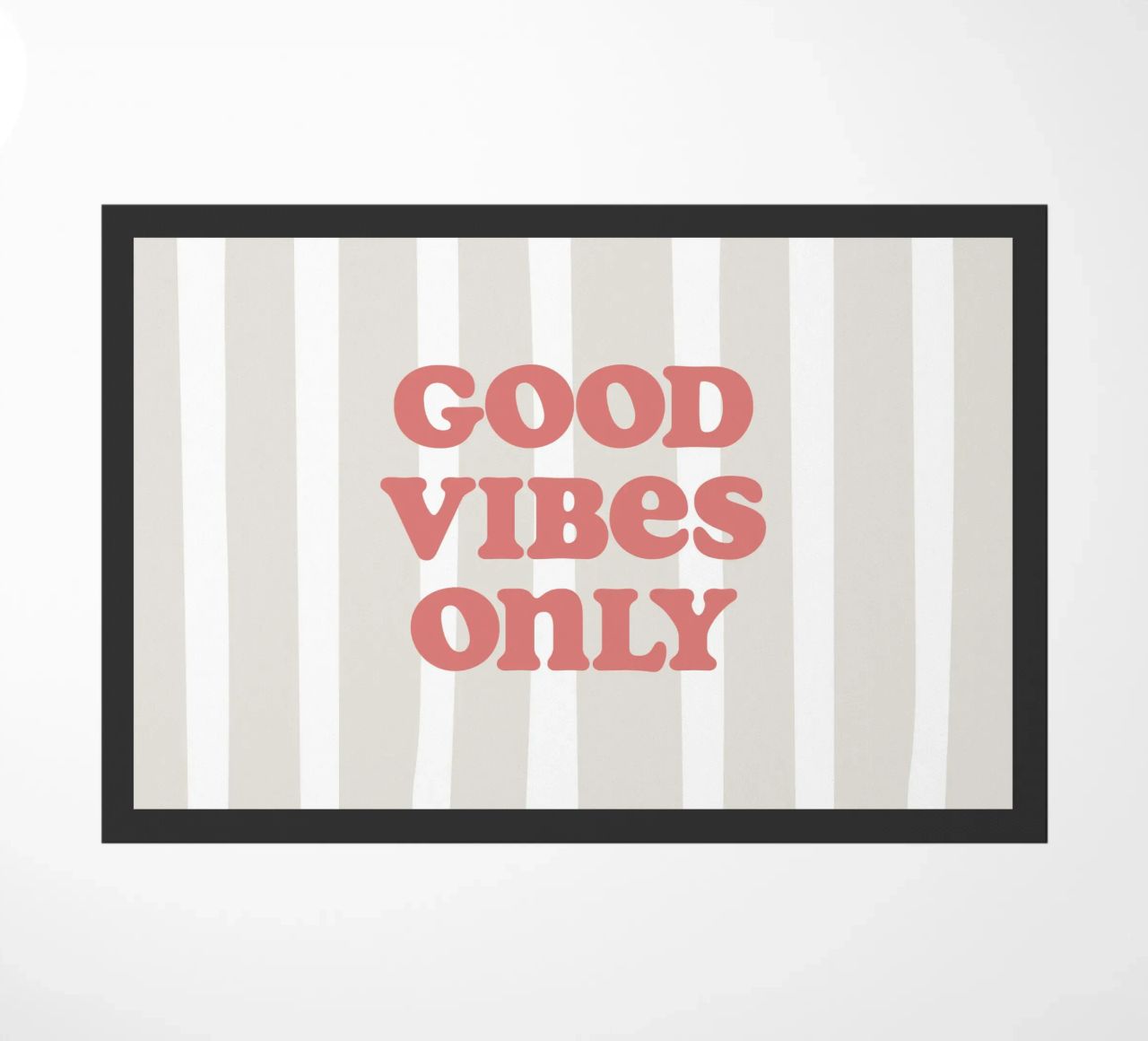 Good vibes only zerbino da pv art