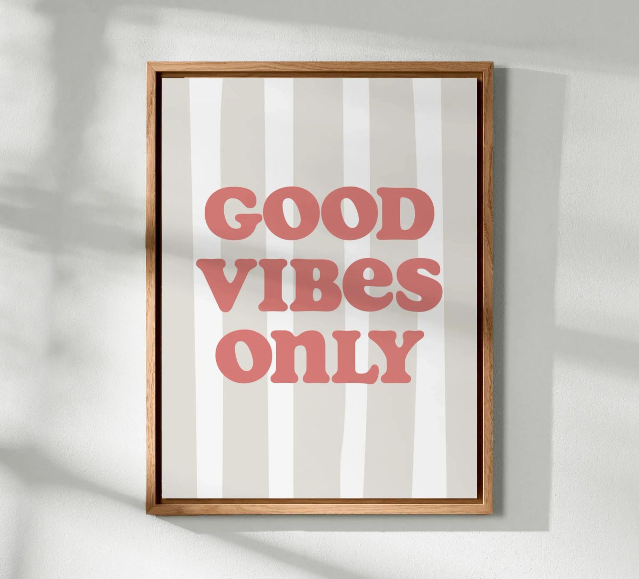 Good vibes only alluminio dibond da pv art