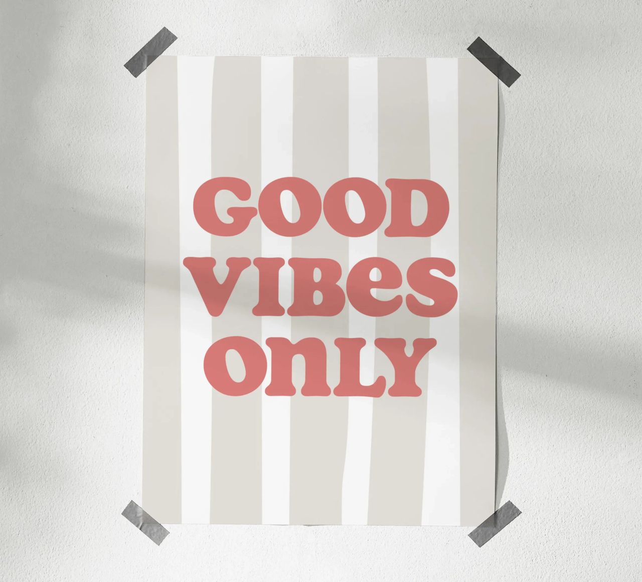 Good vibes only carta hahnemühle da pv art
