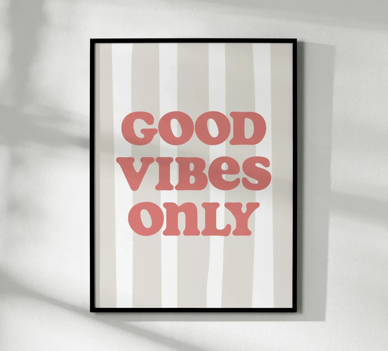 Good vibes only poster da pv art
