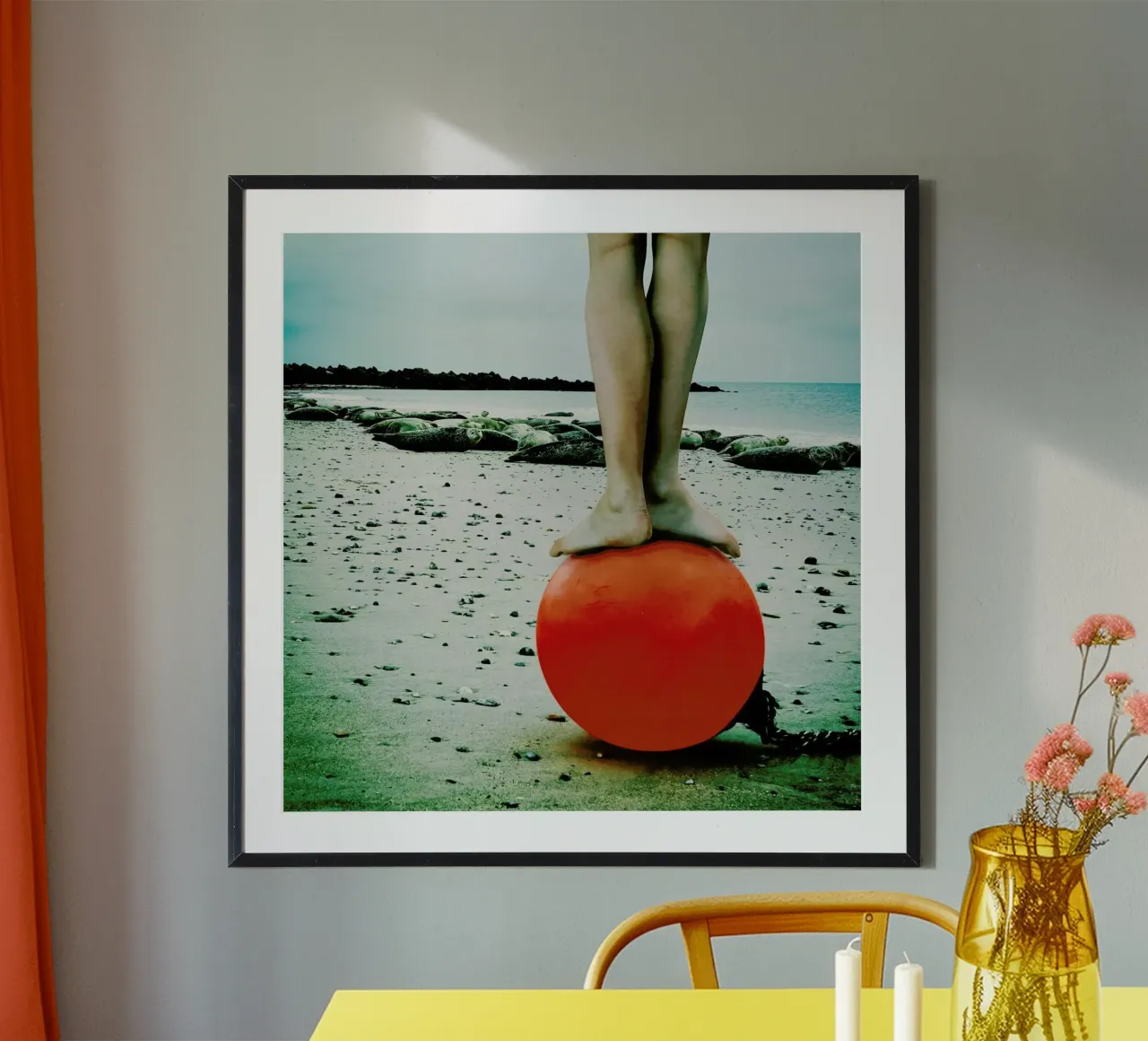 Liberté poster con telaio in plastica da Ambra
