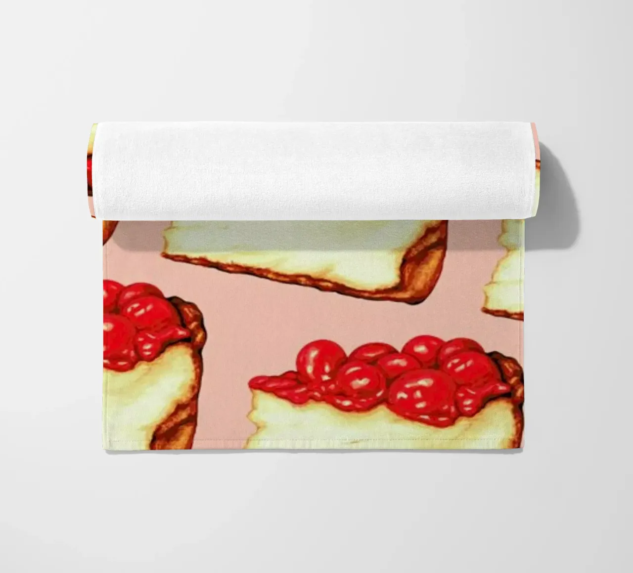 Cherry Cheesecake Pattern Pink telo mare da Kelly Gilleran