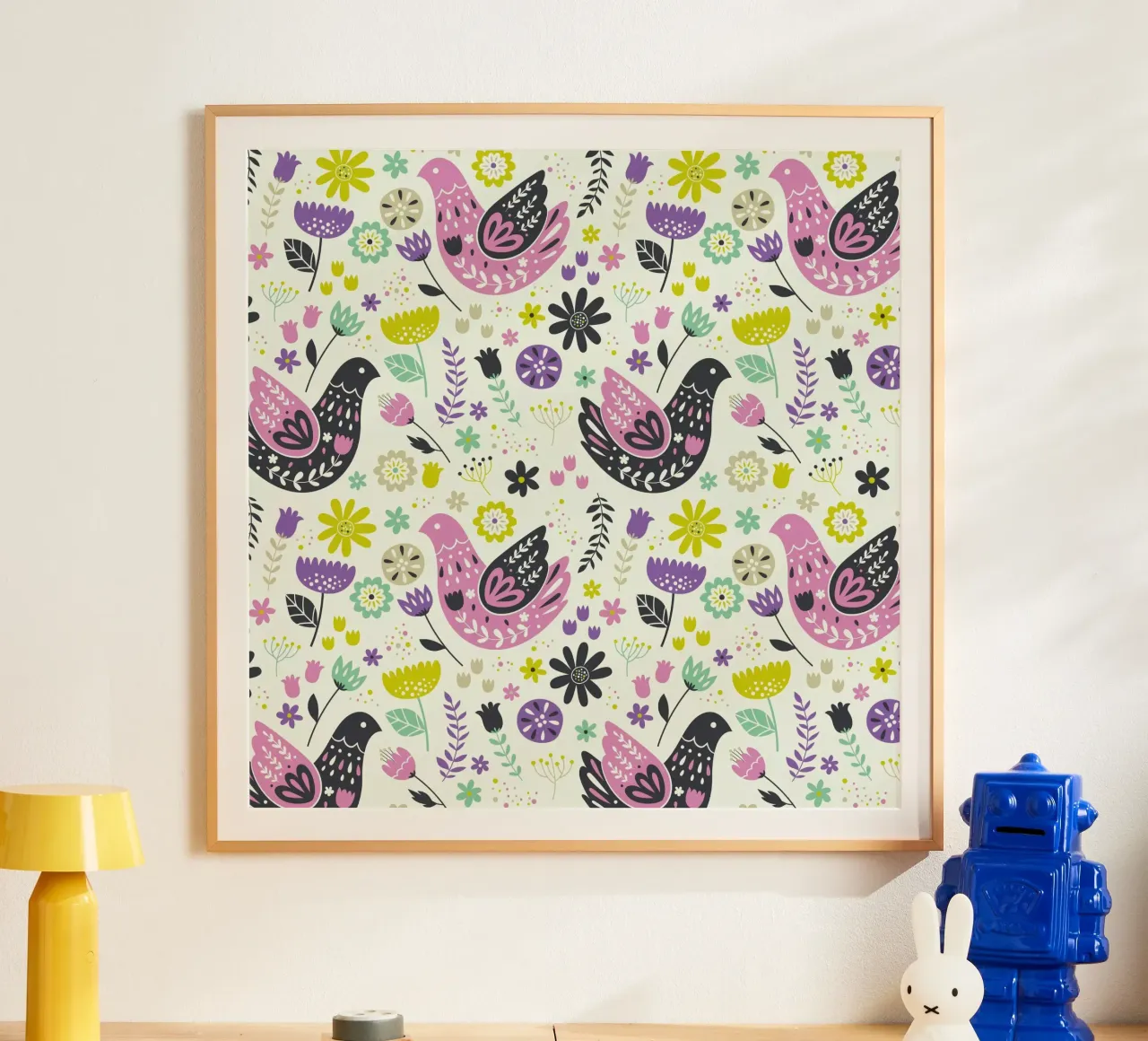 Scandinavian Birds hahnemühle by A Nordic Girl