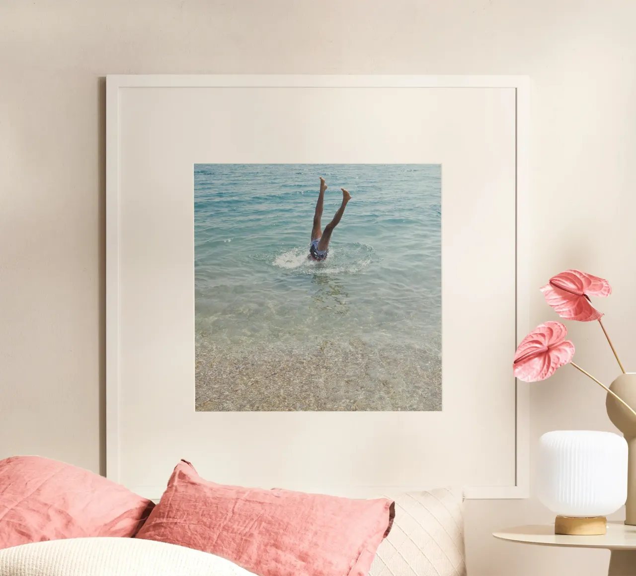 Handstand poster van Cassia Beck Photography