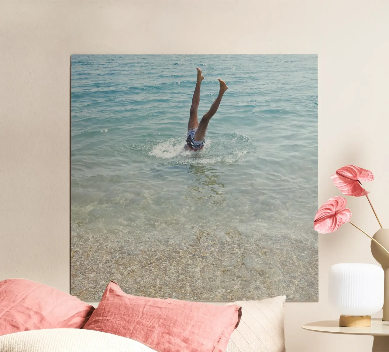 Handstand poster by Cassia Beck Photography