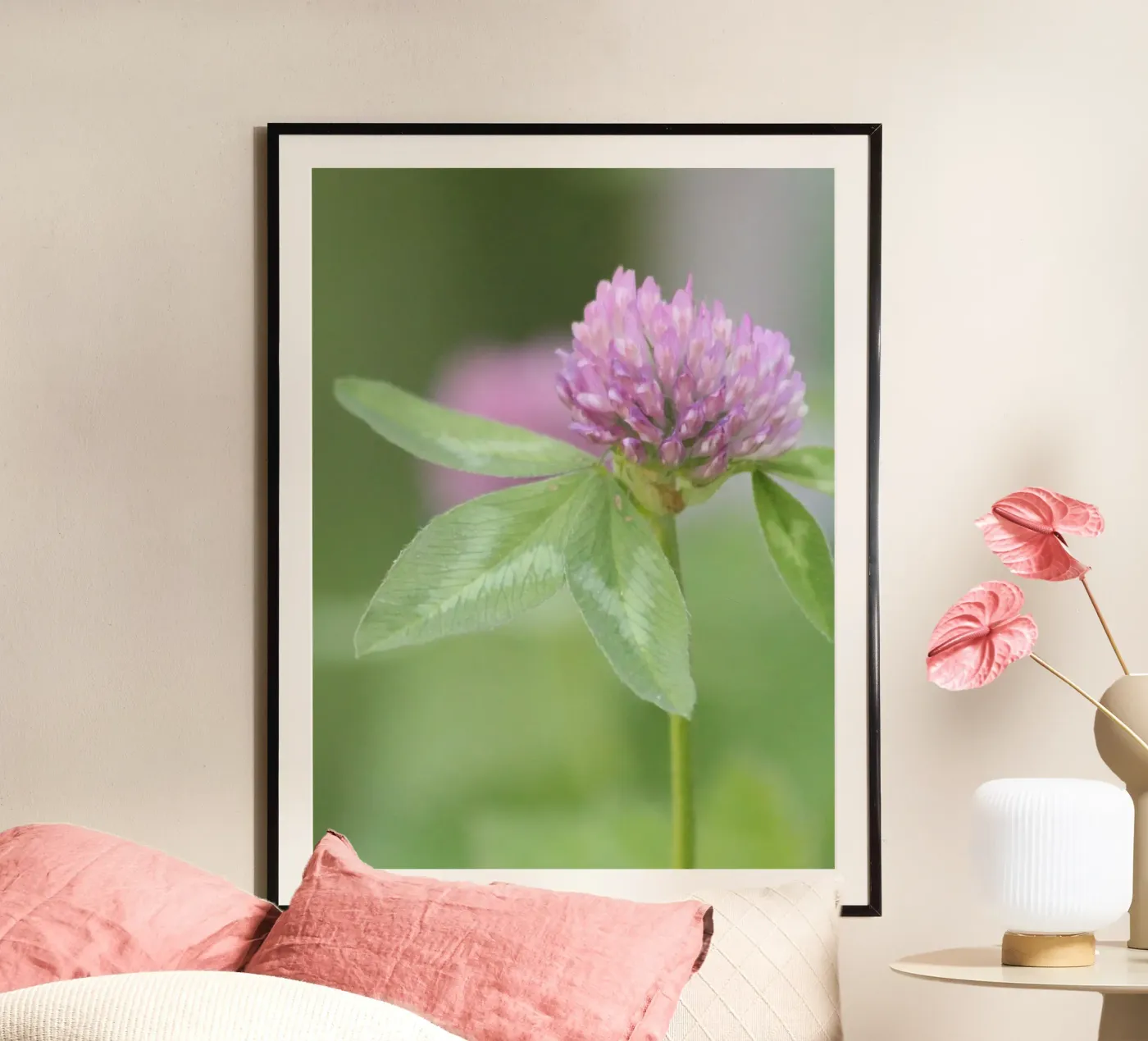 Rotkleevibe poster da Kreativernetzt