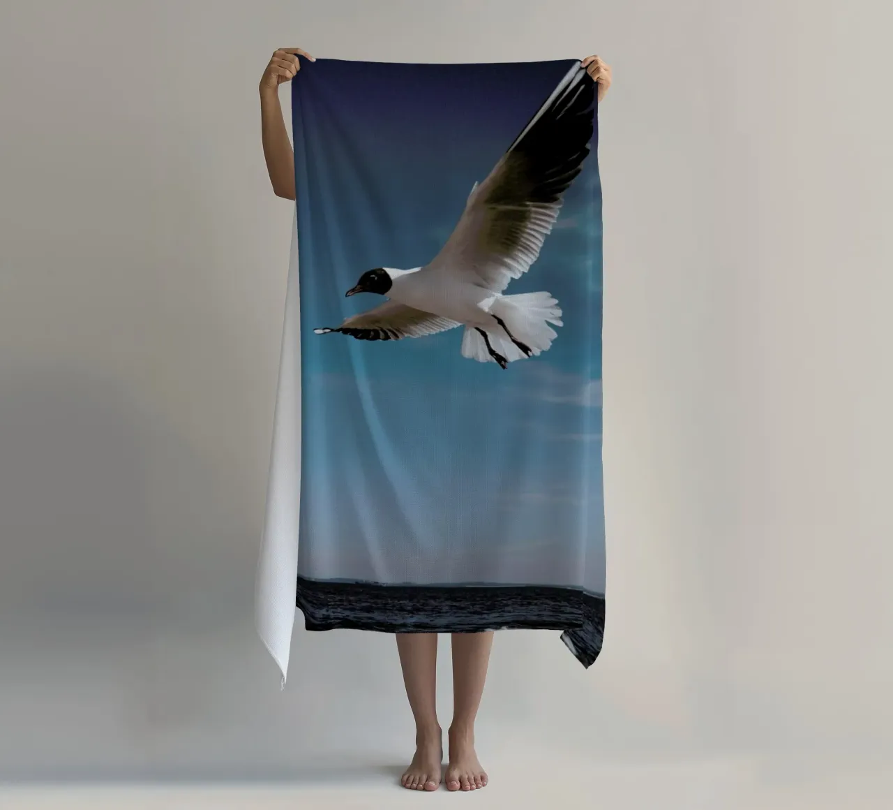 Seagulls IX telo mare da Sebastian Hilgetag