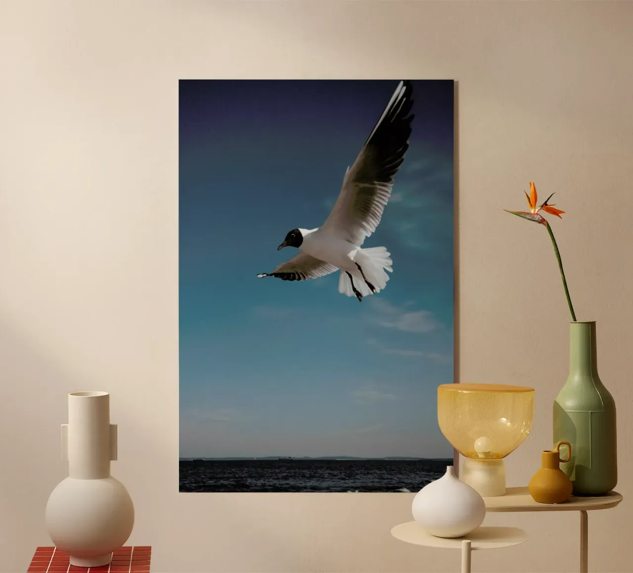 Seagulls IX plexiglass da Sebastian Hilgetag