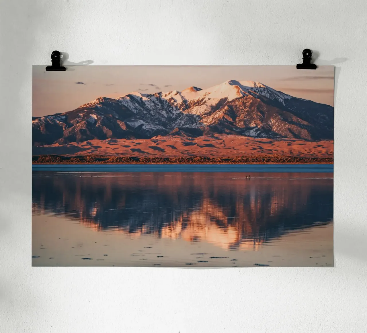 Mount Herard Reflection poster by stunningphotos