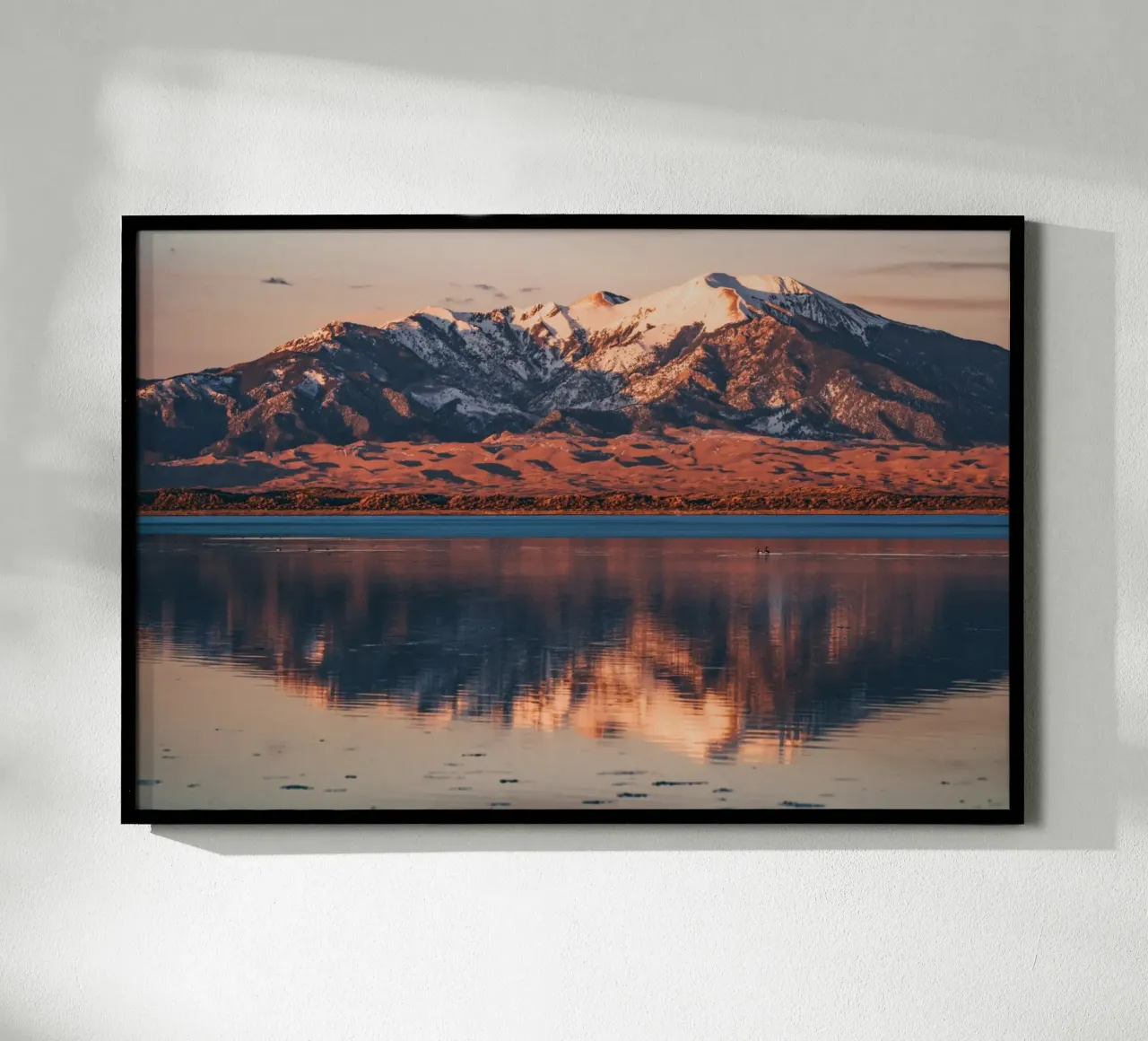 Mount Herard Reflection poster by stunningphotos