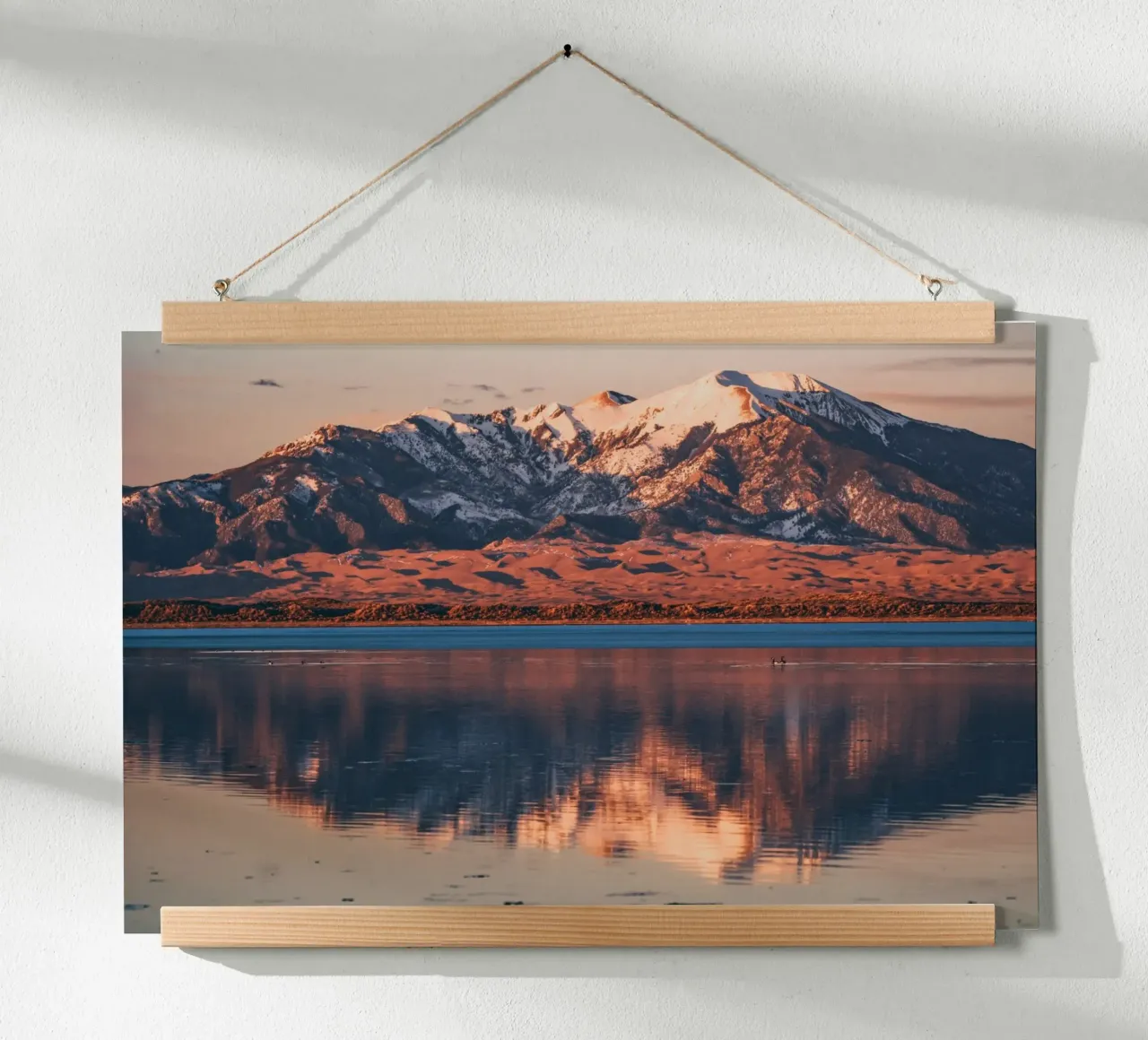 Mount Herard Reflection poster by stunningphotos