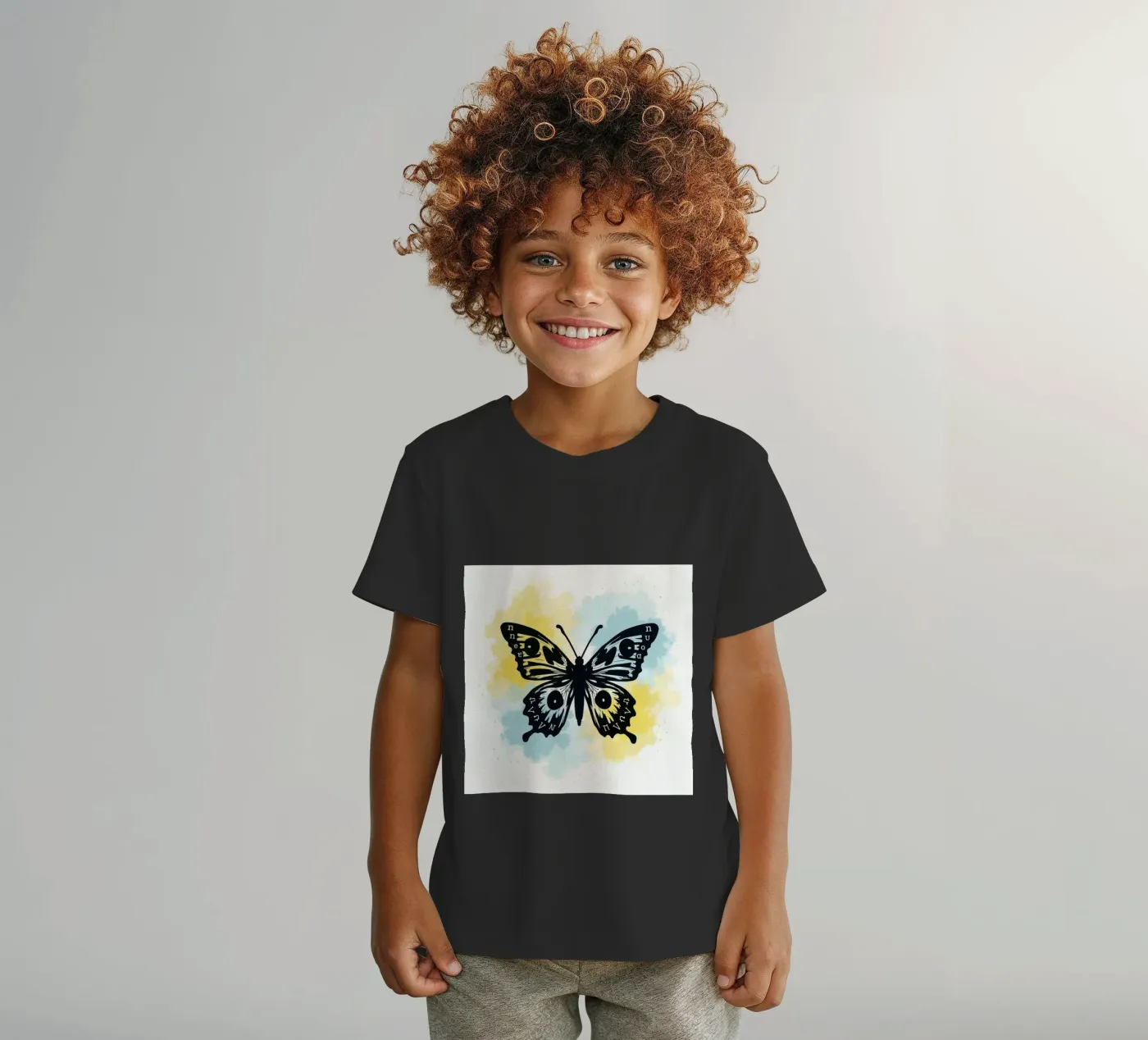 Farfalla t-shirt bambini da CASTILO