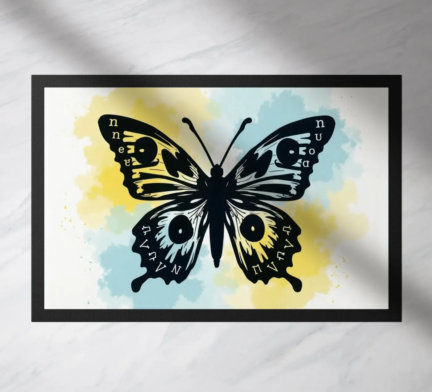 Butterfly deurmat van CASTILO