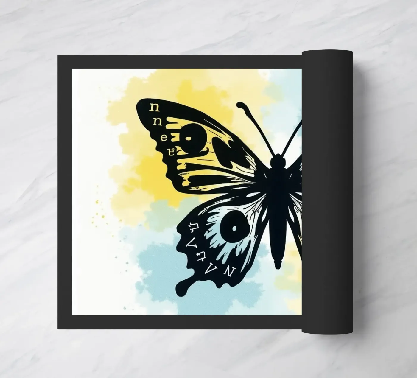 Butterfly deurmat van CASTILO