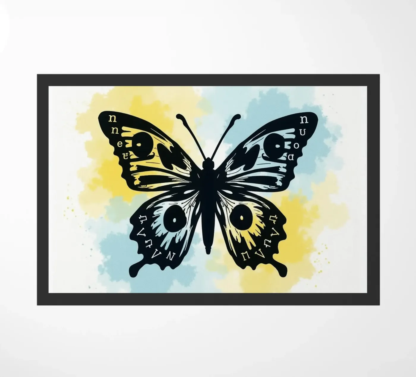 Butterfly deurmat van CASTILO