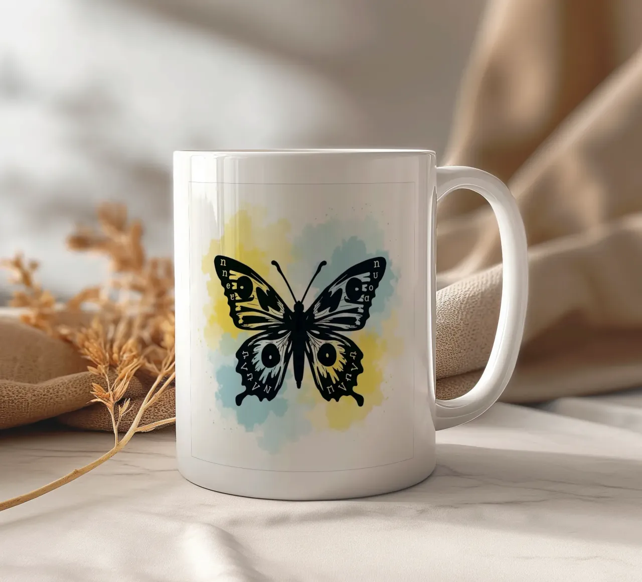 Farfalla tazza in ceramica da CASTILO