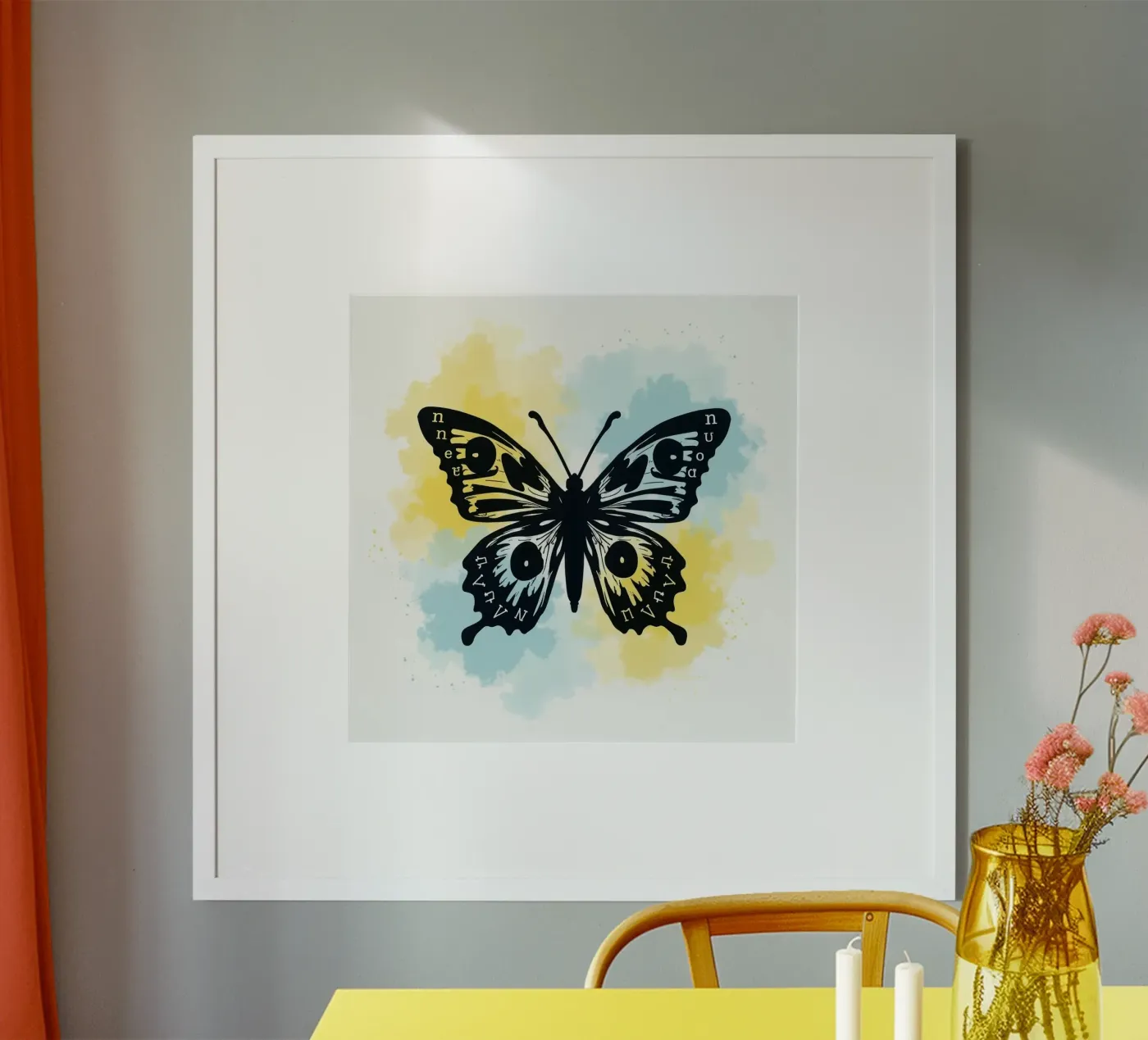 Butterfly poster de CASTILO
