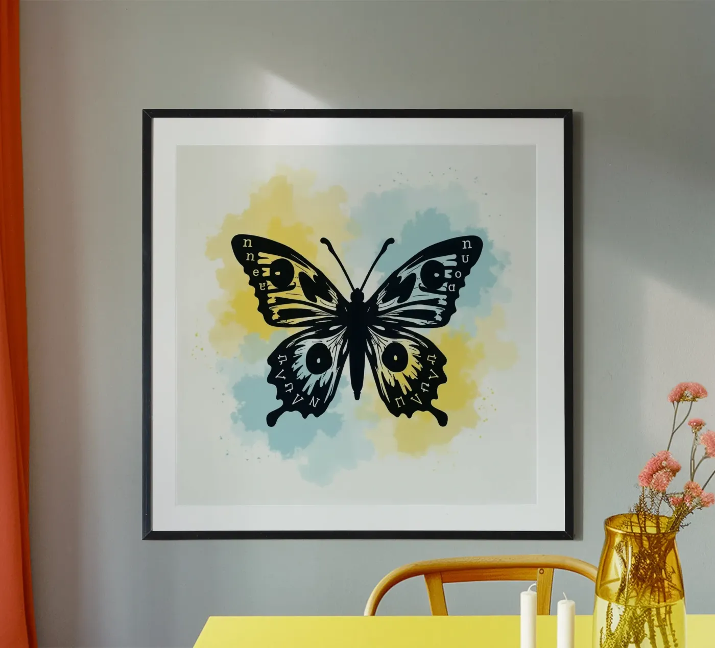 Butterfly poster de CASTILO