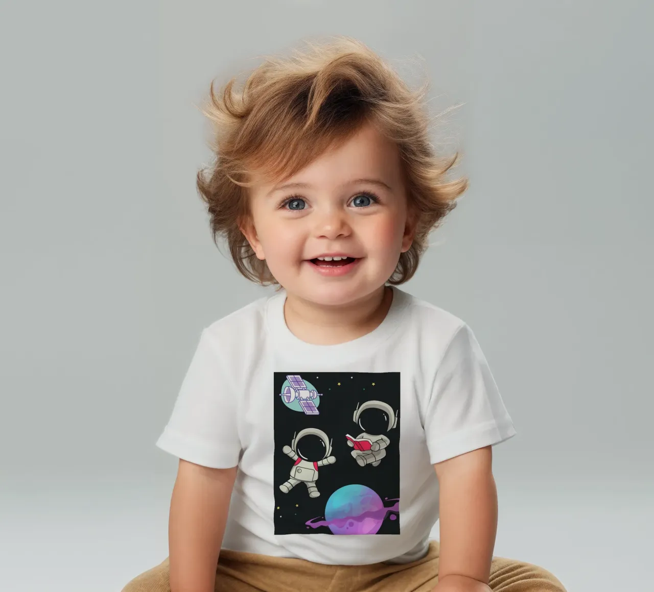 Space Robots maglietta neonato da Dreamer10