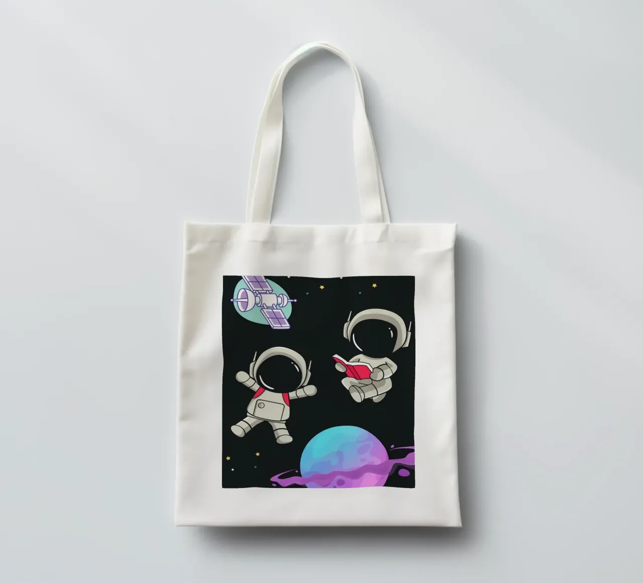 Space Robots borsa in juta da Dreamer10