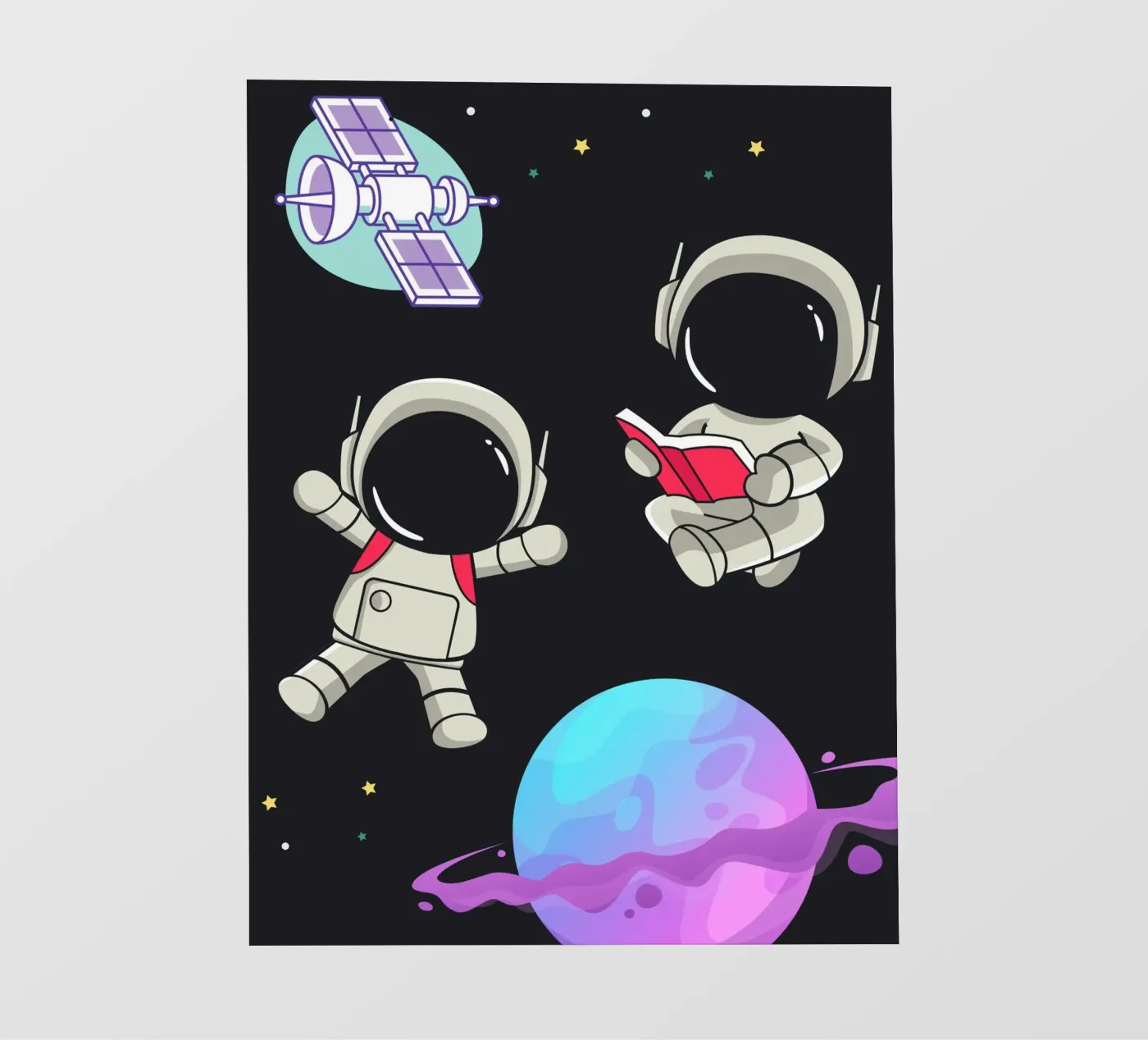 Space Robots fotobehang van Dreamer10