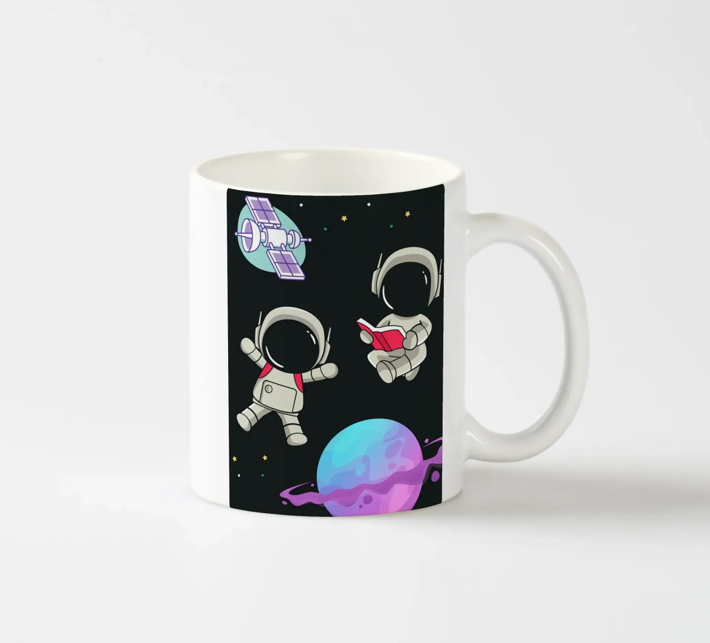 Space Robots ceramic mug by Dreamer10