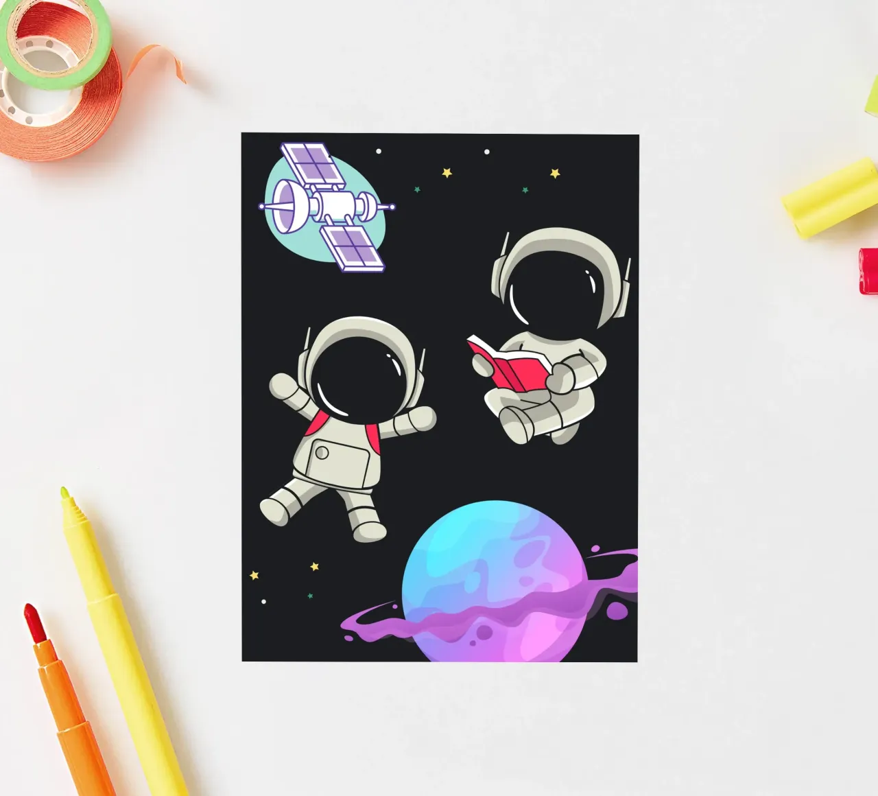Space Robots Sticker von Dreamer10