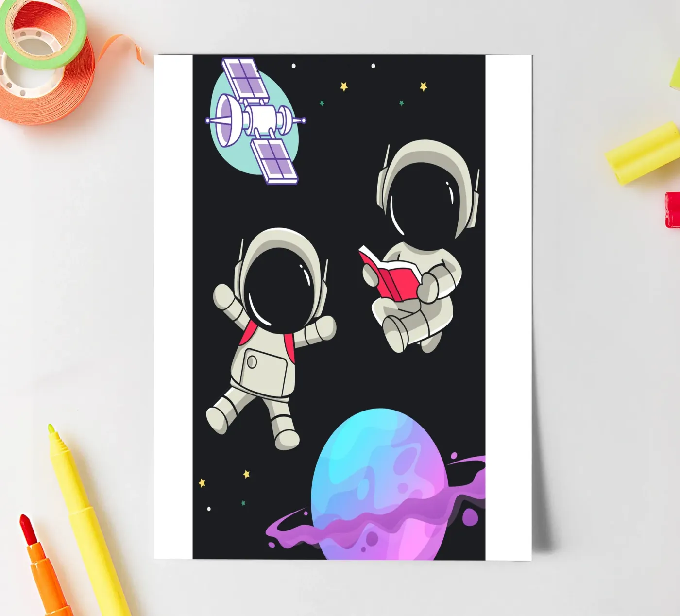 Space Robots sticker sheet by Dreamer10