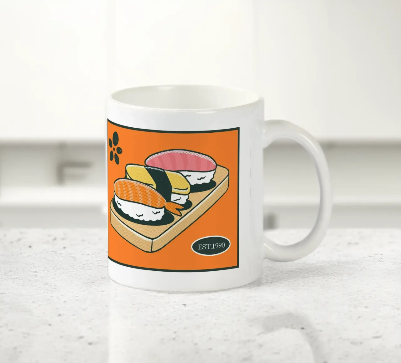 Sushi Life tazza in ceramica da Dreamer10