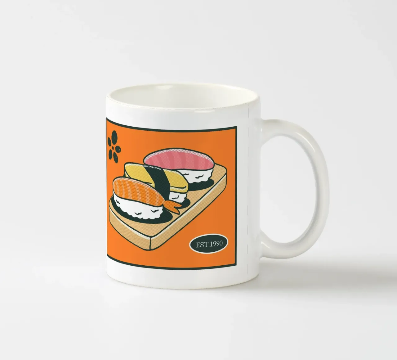 Sushi Life tazza in ceramica da Dreamer10