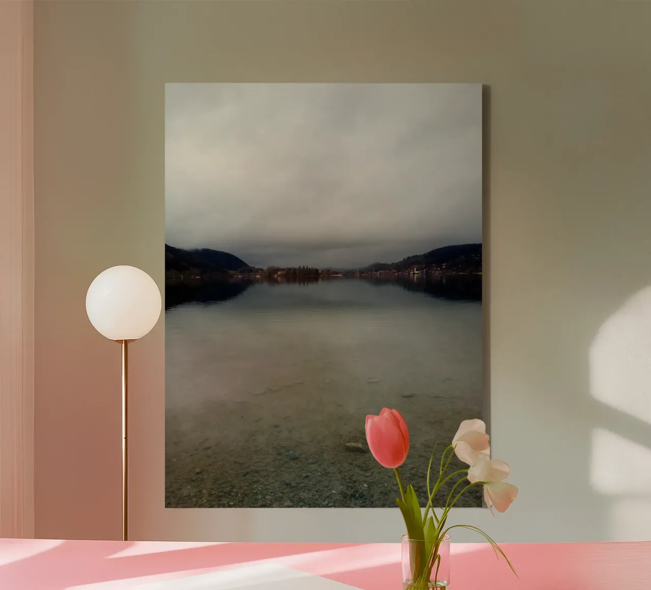 Schliersee tela con Cornice a cassetta da Kreativernetzt