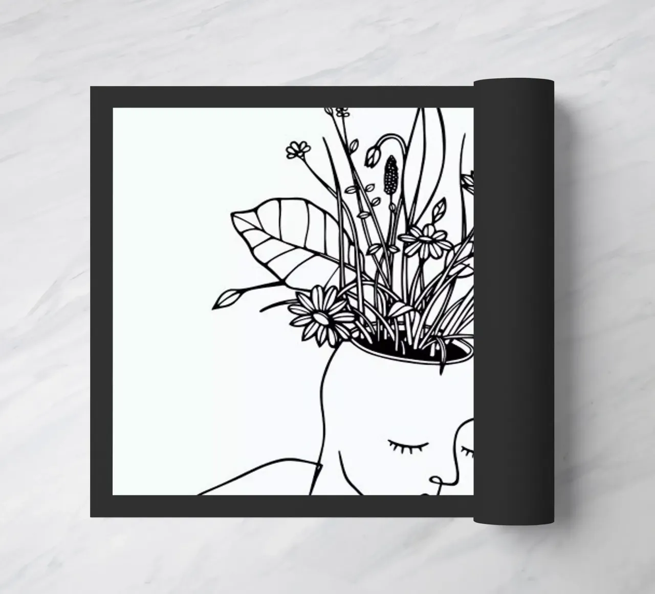 The Spring Head deurmat van Ninhol