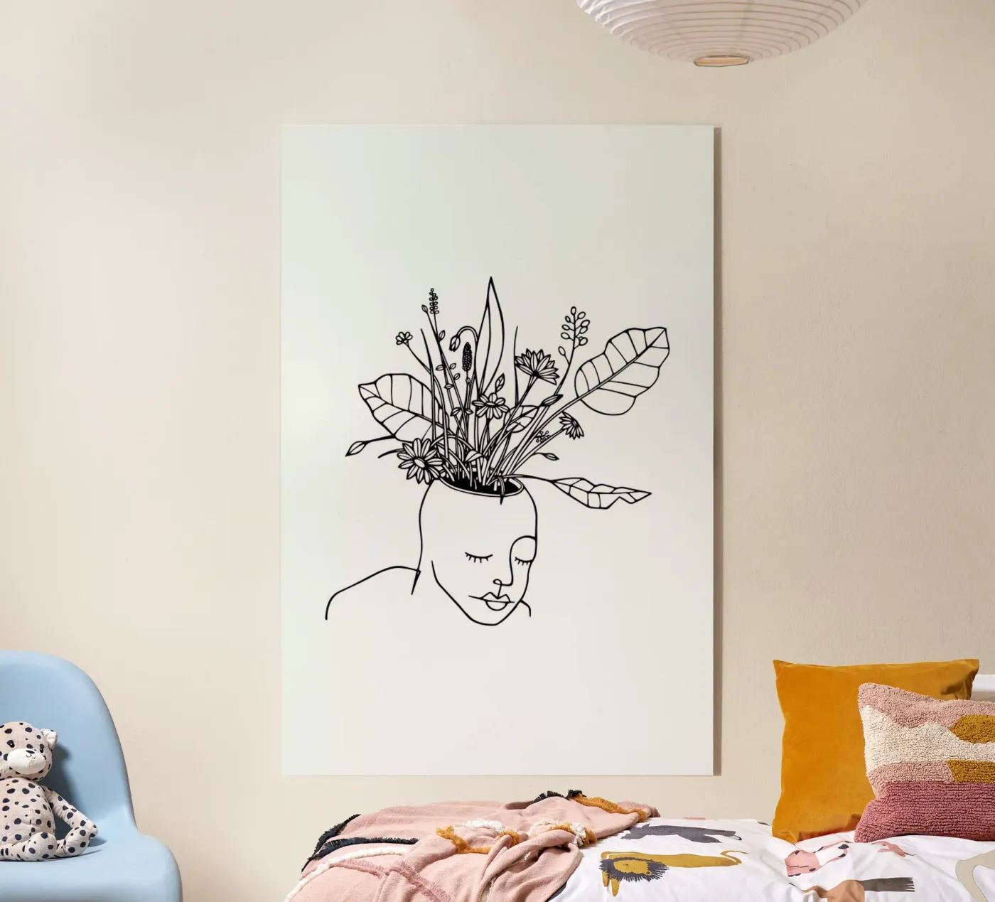 The Spring Head plexiglas de Ninhol