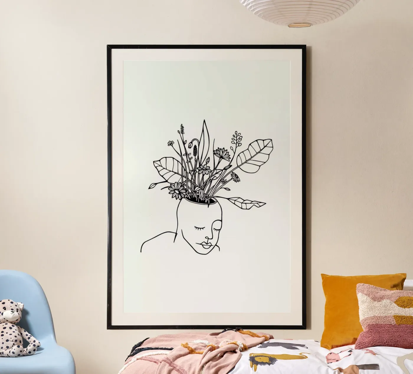 The Spring Head poster by Ninhol